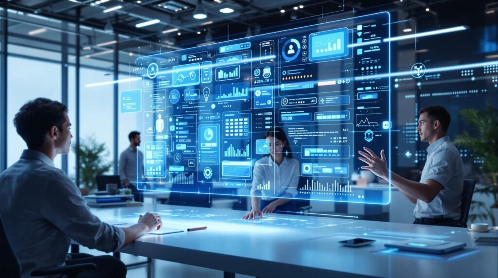 Creating adaptive user interfaces with AI agents