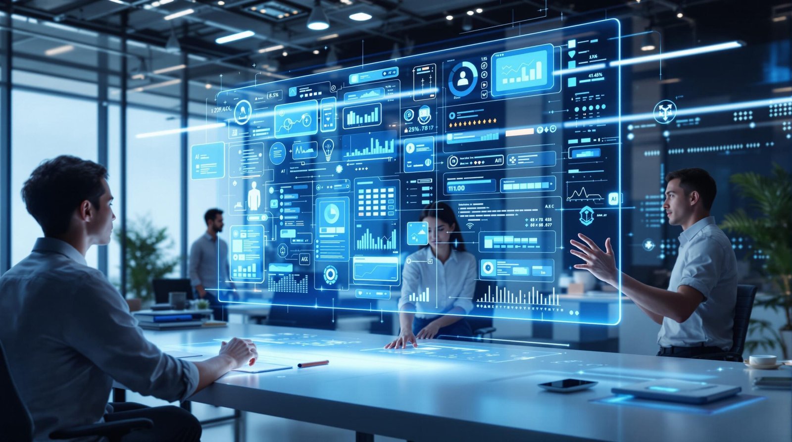 Creating adaptive user interfaces with AI agents