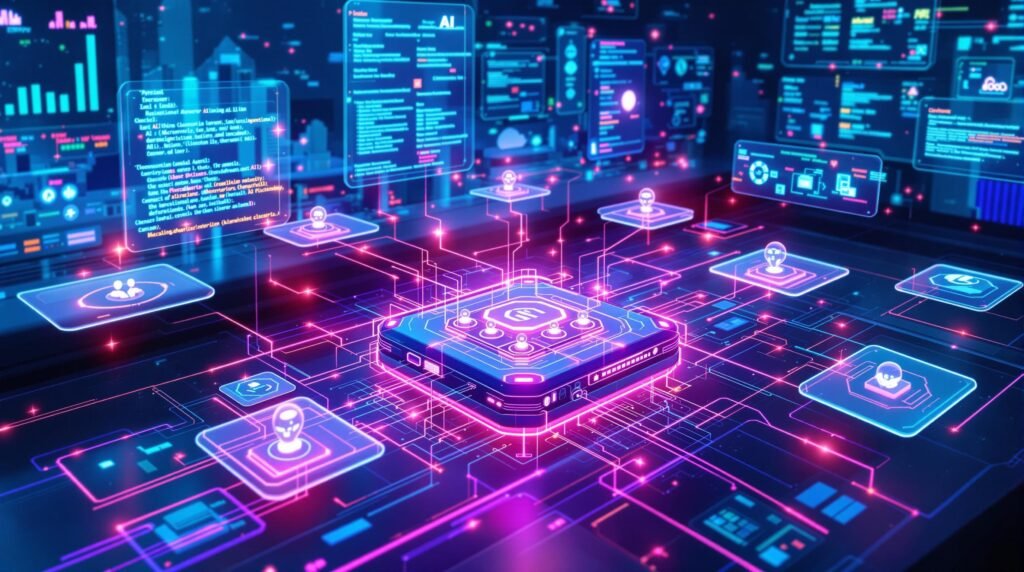 AI agents with microservices