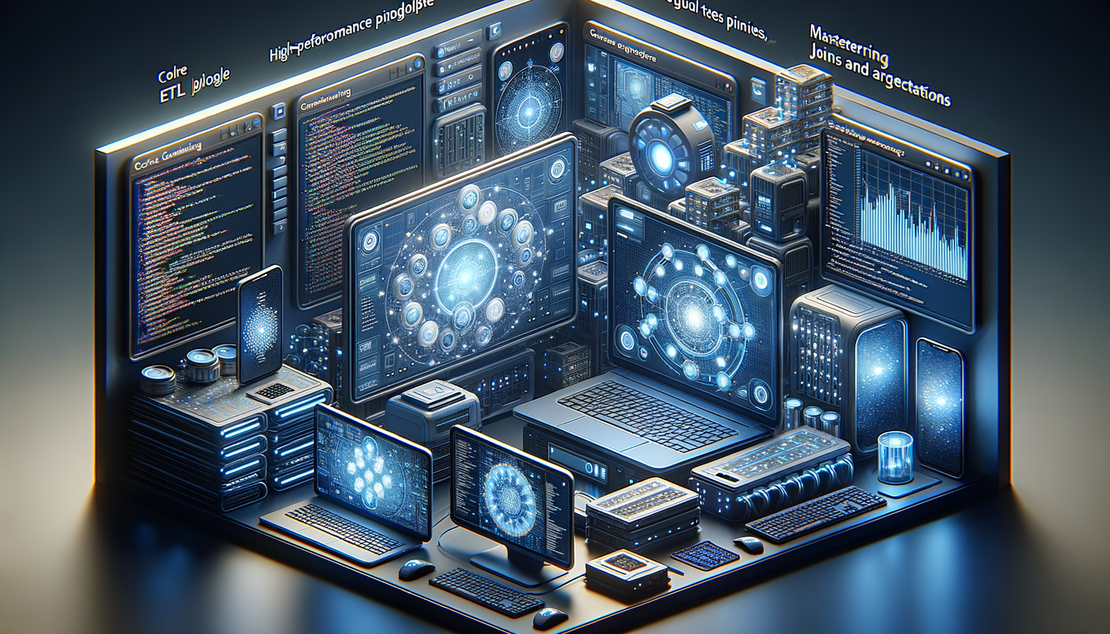 Implementing Efficient Joins and GroupBy Operations for Data Engineering Image