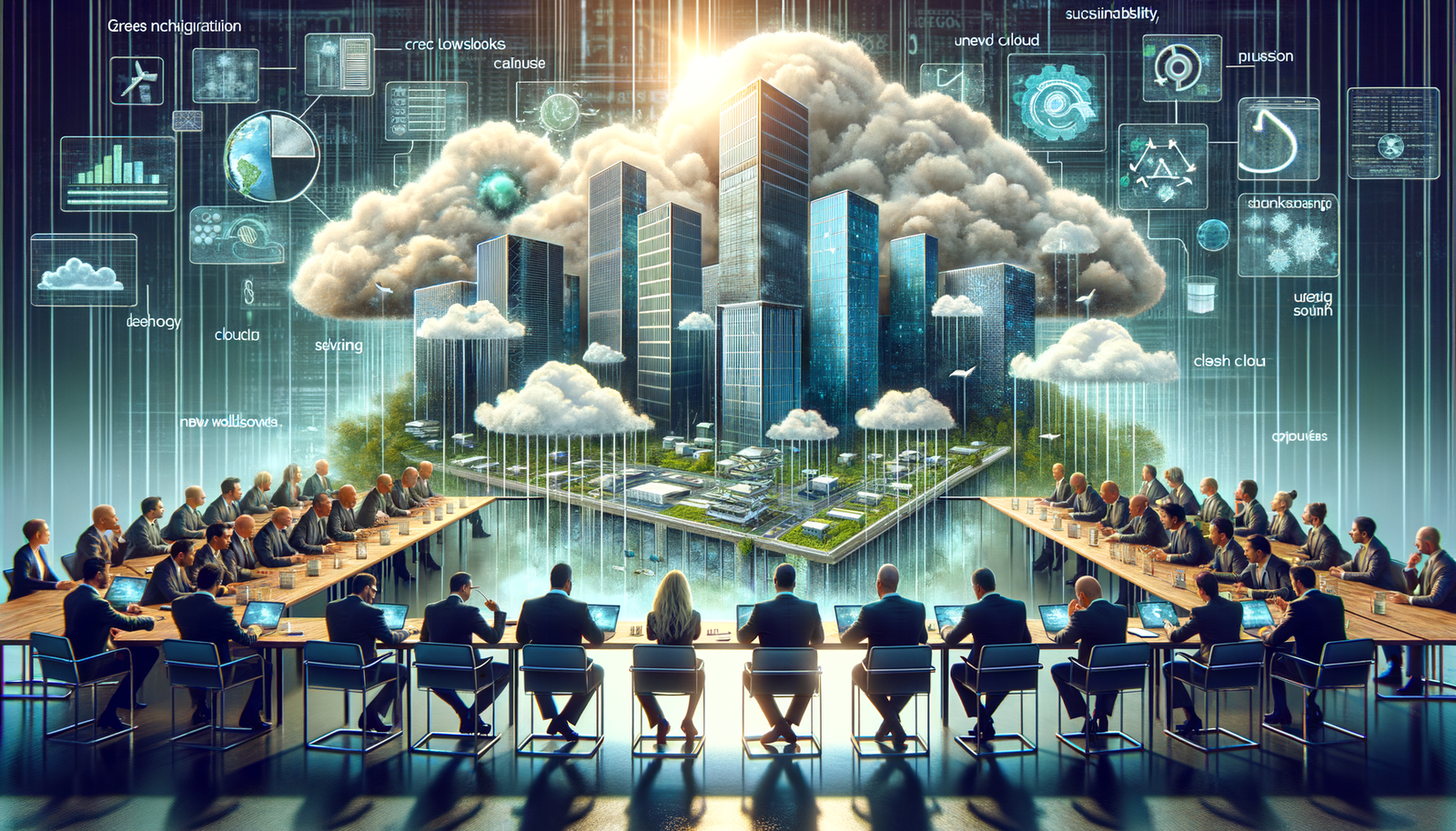 Implementing a Sustainable Cloud Solution Governance Model Image